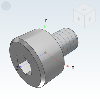 Hexagonal cylindrical head screw · Standard strength grade 12.9/A2-70 Material ML40Cr/0Cr18Ni9 · Full/half teeth · coarse teeth