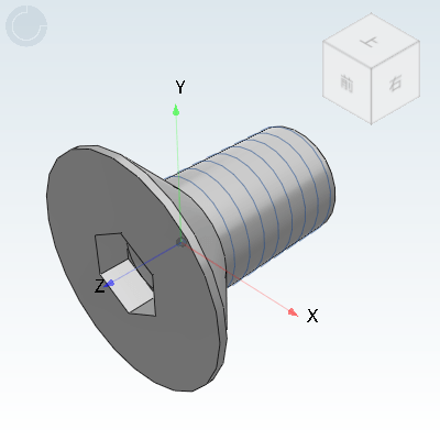 Inner hexagon countersunk head screws
