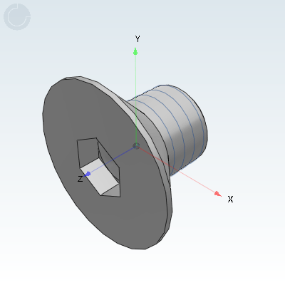 内六角沉头螺钉 · 强度等级8.8/12.9