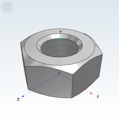 Hexagonal Nut · Standard Type · Coarse Thread
