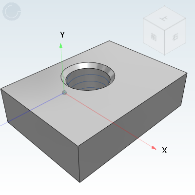 Square nut, specified length type, single screw hole type