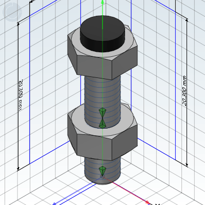 六角头带挡块螺栓/调节型.平头型