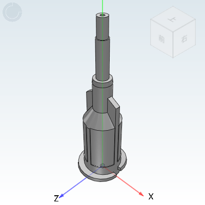 Plastic dispensing needle, PTFE embedded type