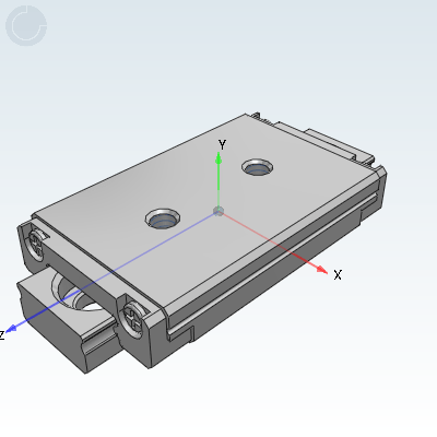 Economical micro wide linear guide · ordinary grade · slider extended type