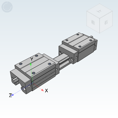 High assembly high type linear guide ordinary/precision grade light preloading (FC): 0-0.02C heavy-duty type • interchangeable