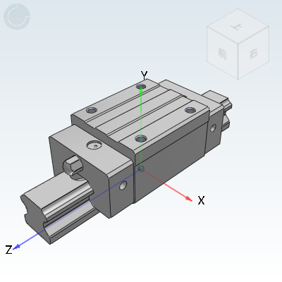 Economical, high-assembled, high-profile linear guide, ordinary grade, light preload (FC): 0～0.02C, heavy-duty type, not interchangeable