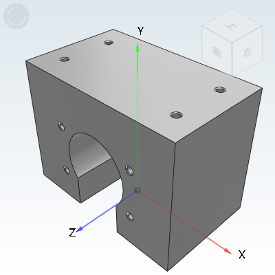 Ball screw nut bracket, circular hole opening type, special/universal type