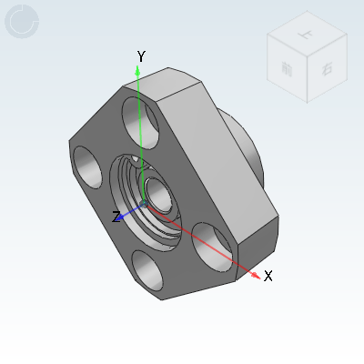 Bearing with seat/Double bearing compact flange type/With retaining ring type
