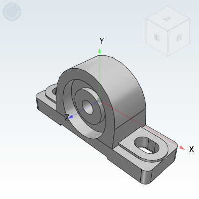 FSB housed bearings, vertical radial insert ball bearings • Screw locking, cast type