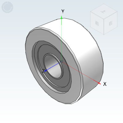 Economical engineering plastic bearing/Cylindrical type