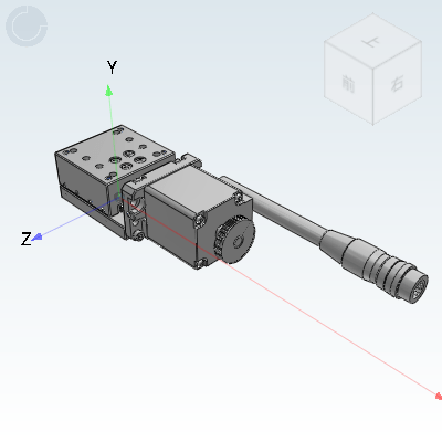 Economical Motorized Stage Cross-roller Guided Position Repeatability ±1μm X-axis · Built-in photoelectric switch