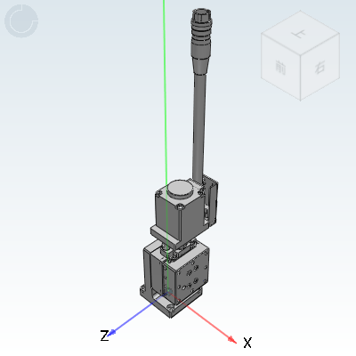 Economical Motorized Stage Cross-roller-guided Position Repeatability ±1.5μm Z-axis · Built-in photoelectric switch
