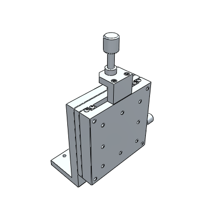 Linear ball-guided manual stage