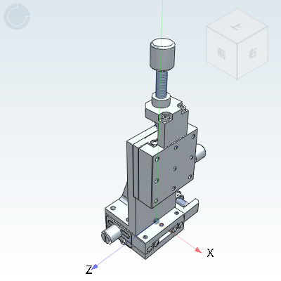 Linear ball guided manual stage Precision type Feed screw drive type XYZ axis