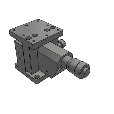 Cross roller guided manual stage