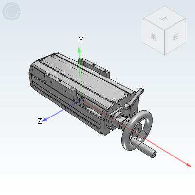 Simple adjustment unit Lead screw type X-axis Heavy-duty type/X-axis·Single rail With digital position indicator Heavy-duty type·Single rail