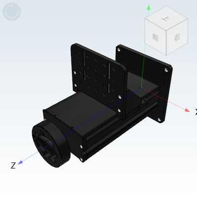 Easy adjustment of components/ trapezoidal lead screw type/ heavy-duty type/with dust cover plate/ Z-axis·handwheel type