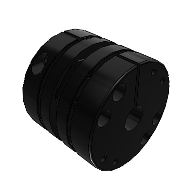 膜片式联轴器·单膜片/双膜片·高刚性·碳钢/铝合金·螺钉夹紧型