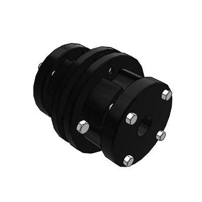 Diaphragm Keyless Coupling. Single Diaphragm