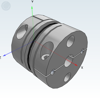 膜片式联轴器·铝合金·单膜片/双膜片·螺钉夹紧型
