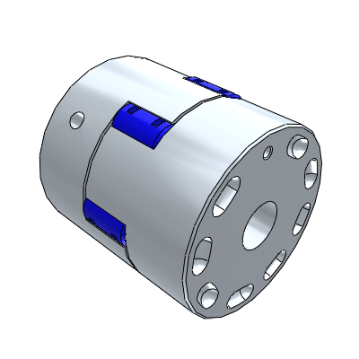 爪形联轴器 铝合金 螺钉固定型/螺钉夹紧型