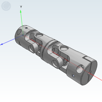 精密十字向节·铝合金材质·滚针轴承型·单节式/双节式/伸缩式