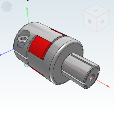 Spindle coupling · Plum blossom style · One end is clamped with a screw and the other end is fixed with a bushing