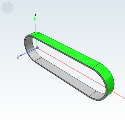 Flat belt for anti-static purposes