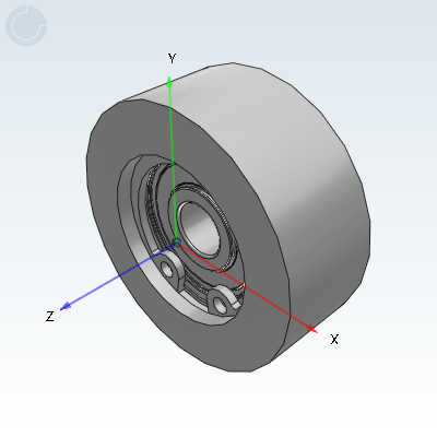 Guide wheel - cylindrical