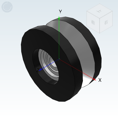 Guide Wheel V-Shaped