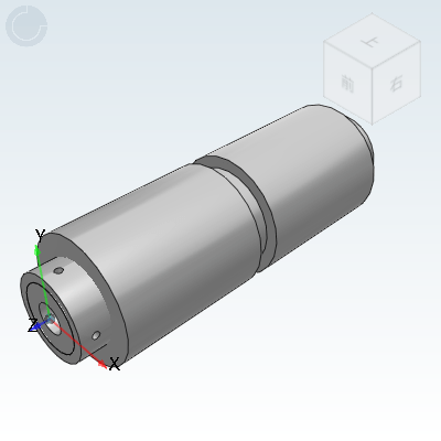 Pulley for polyurethane flat belt L=110~500 Straight column type with rib groove