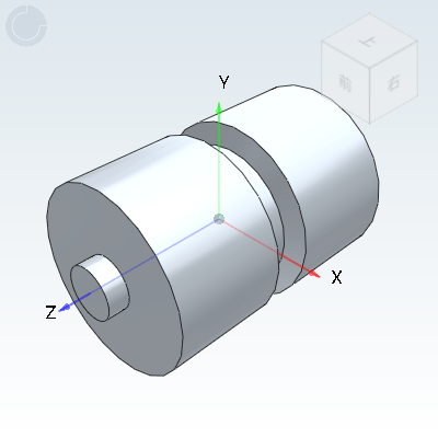 Pulley with shaft flat belt