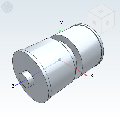 Pulley with shaft flat belt, with flange type
