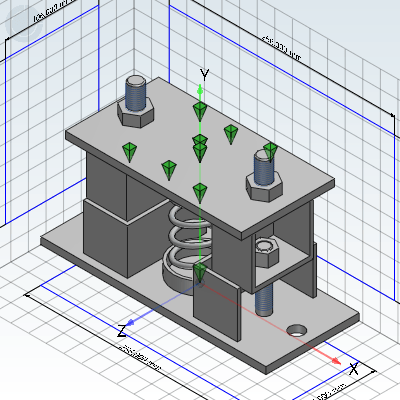 抗地震弹簧减震器·外螺纹·单弹簧型/双弹簧型/四弹簧型