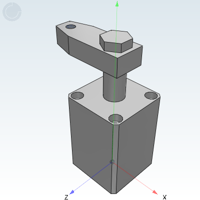 转角油缸 油路板型