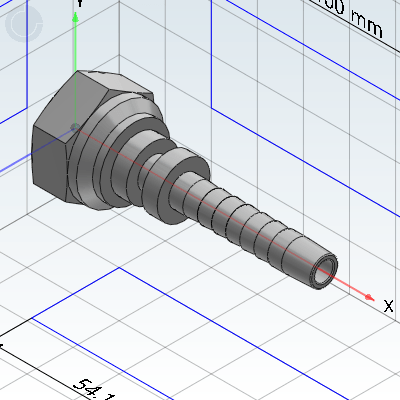 Buckle type hose connector · British pipe thread · Spherical seal