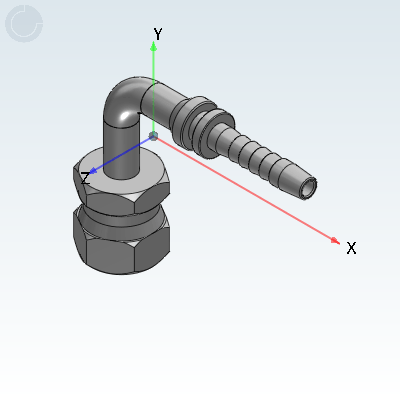 Buckle type hose connector · Japanese imperial thread · 60 ° inner cone sealing
