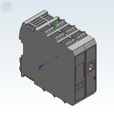 Temperature Controller ▪ Double splicing guide rail installation type ▪ eight-channel