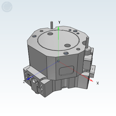 Powerful robotic arm • Cylinder diameter 33/42/55 • Powerful three finger gripper