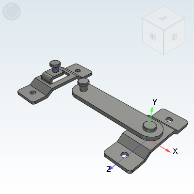 Spiral buckle for large doors