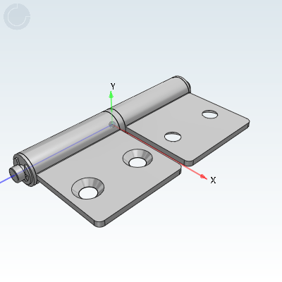 Flag shaped dust-free butterfly hinge/Aluminum frame dedicated