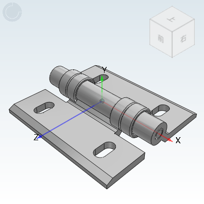 平型无尘碟形铰链  轻载型 腰孔型
