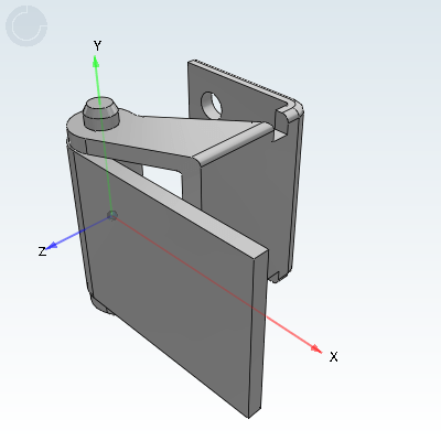 Carbon Steel Disc Shaped Hinge/ I-Shaped