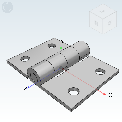 Stainless steel disc hinge · Flat type · limit type