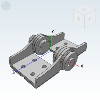 Flat torque butterfly hinge, square type, damping type, arbitrary angle positioning type, circular hole type
