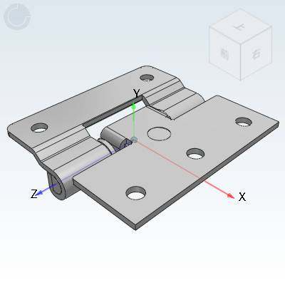 Flat torque disc-shaped hinge, square type, damping type, arbitrary angle positioning type, circular hole misalignment type