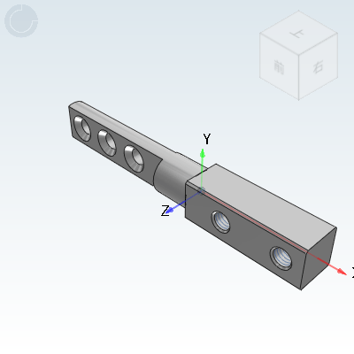 I-shaped torque butterfly hinge/Damping type • Offset type • Round hole+Screw hole type