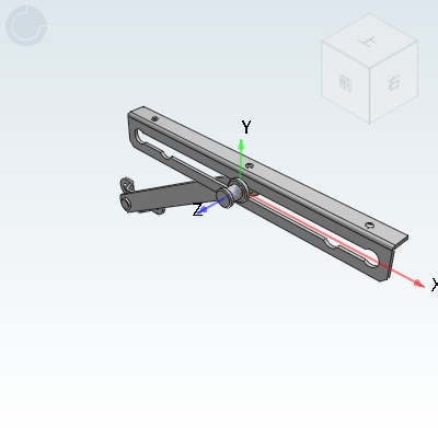 Automatic locking telescopic stay/Three point fixing belt unlocking button/For ordinary doors