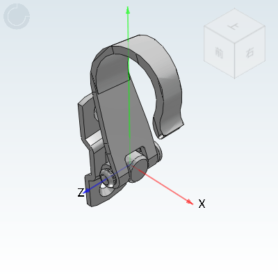 Light load type hook Applicable to small tools Rotating type Horizontal fixing