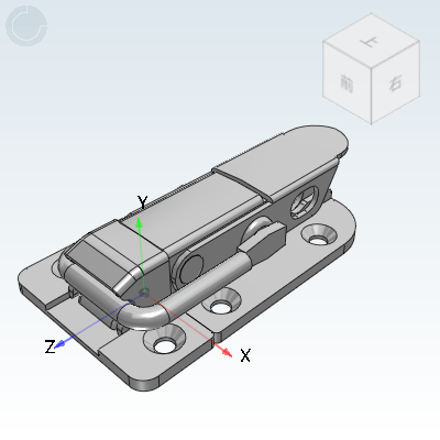 Standard Buckle,Light Loaded Type,Three-Sided Fastening Type